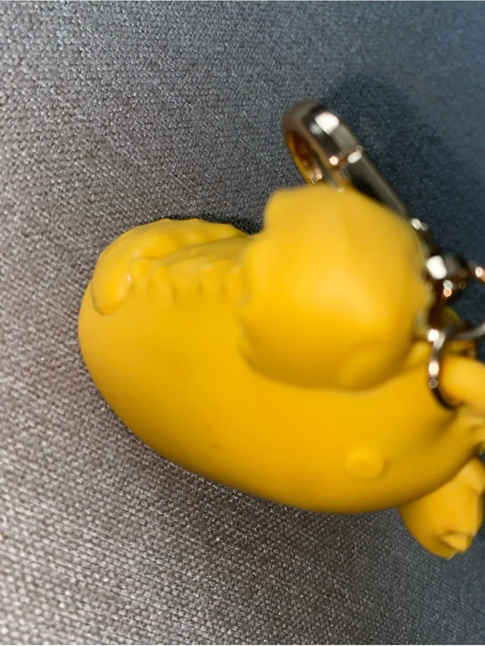 Bath & Body Works Pocketbac Yellow Dog Tennis Ball Sanitizer Holder Purse Charm